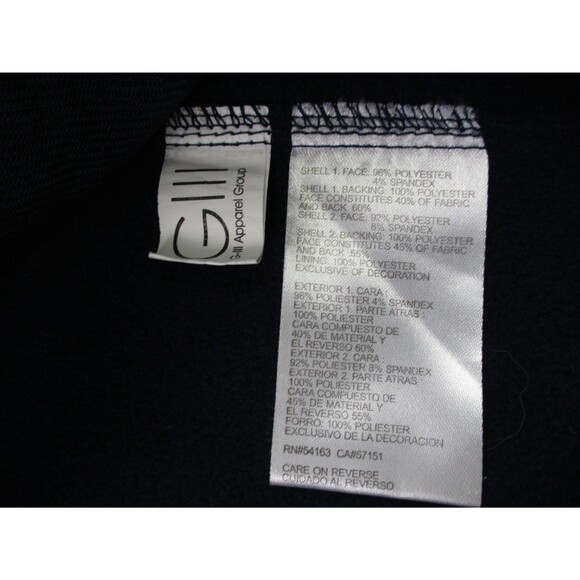 Seattle Seahawks Jacket Mens Extra Large Blue Green Full Zip Logo NFL Football * - Picture 7 of 16